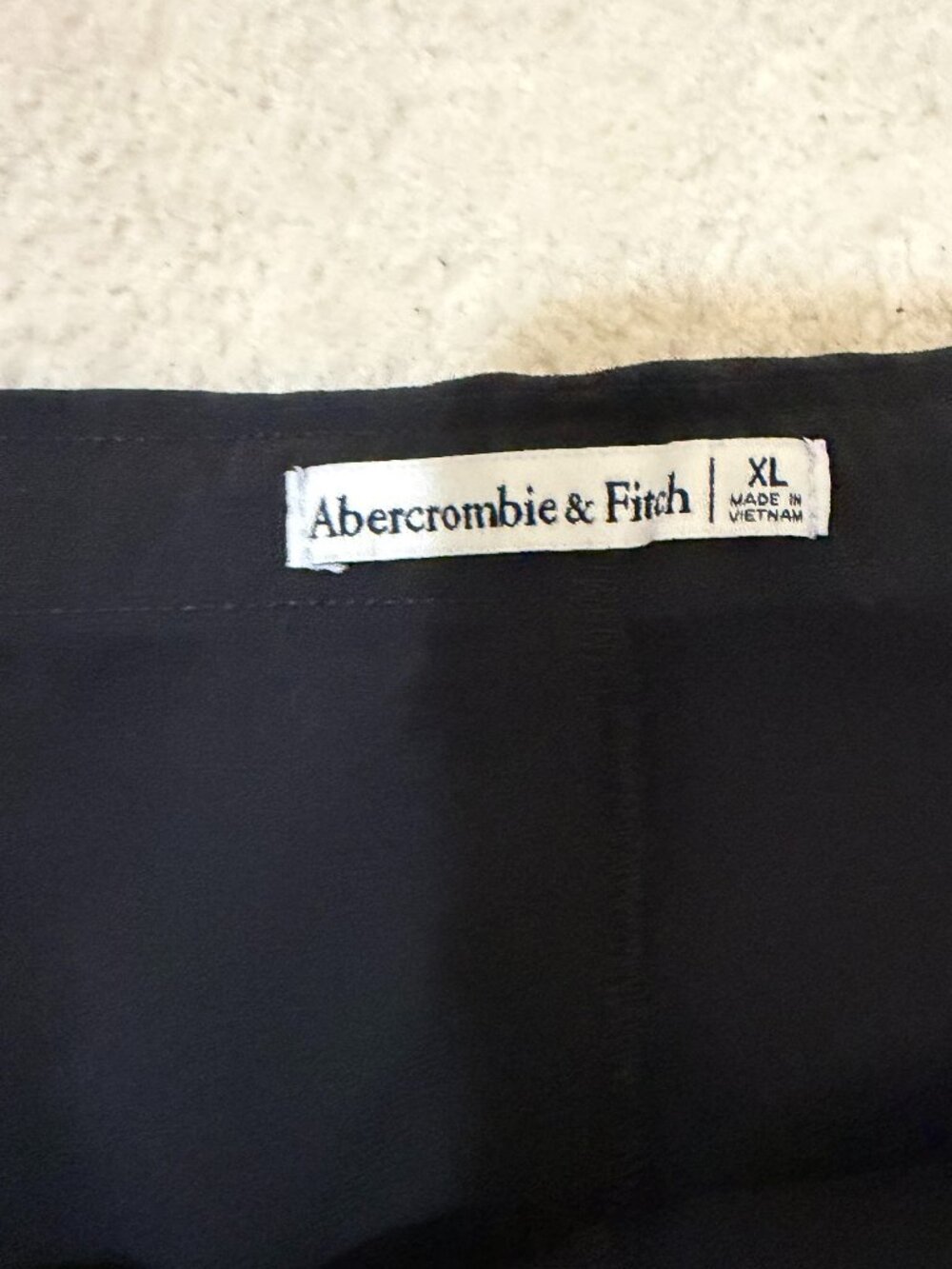 Abercrombie & Fitch Black Mini Skort XL - Picture 2 of 2